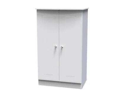 Welcome Victoria Childrens Small 2 Door Wardrobe (Assembled)