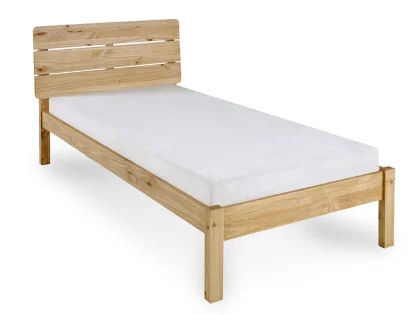 Seconique Ronan 3ft Single Waxed Pine Wooden Bed Frame