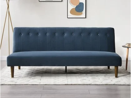 Kyoto Corin Ink Velvet Sofa Bed