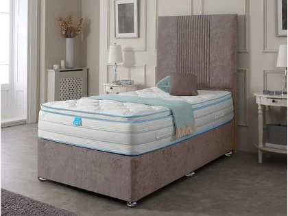Willow & Eve Bed Co. Thermacool Gel Pocket 2000 Pillowtop Divan Bed Willow & Eve Bed Co. Thermacool Gel Pocket 2000 Pillowtop Divan Bed