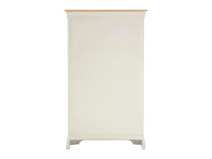 Seconique Bordeaux Ivory and Oak Bookcase (Assembled)