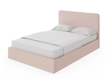GFW Chiswick 5ft King Size Soft Pink Ottoman Bed Frame