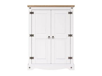 Core Corona White Wax 2 Door Cupboard