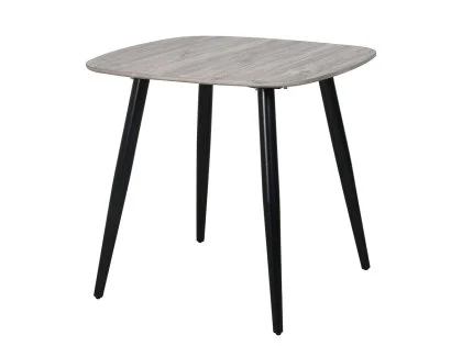 Core Aspen Square Grey Oak Dining Table