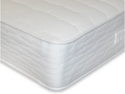 Clearance - Willow & Eve Aloe Vera Pocket 1000 Electric Adjustable 4ft Small Double Bed in Venice Silver with 4 Drawers