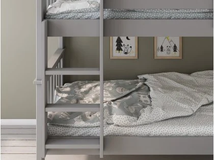 Bedmaster Carra 3ft Grey Bunk Bed Frame