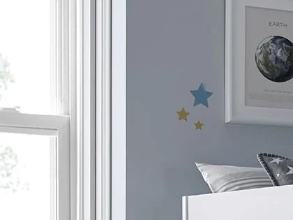 Bedmaster Lacy 3ft Single Blue Mid Sleeper Bed Frame