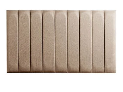 Deluxe Settle Fabric Strutted Headboard