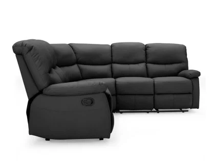 TGC Benji Black Power Recliner Corner Sofa