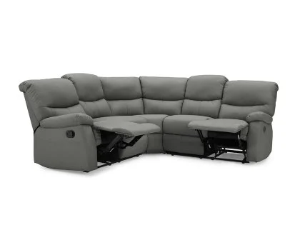 TGC Benji Dark Grey Power Recliner Corner Sofa