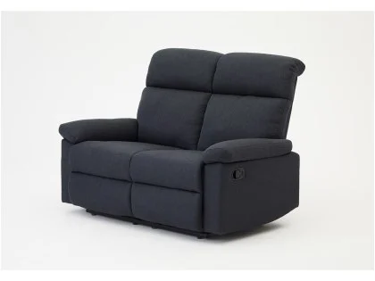 TGC Brian Grey 2 Seater Manual Recliner Sofa
