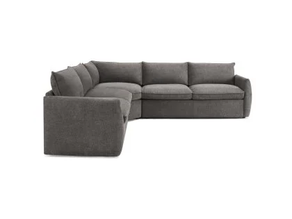 TGC Daniel Dark Grey Fabric Right Hand Corner Sofa Bed