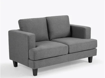 TGC Donnie Grey Fabric 2 Seater Sofa