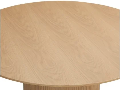 TGC Yuki Natural Wood Veneer Round Table