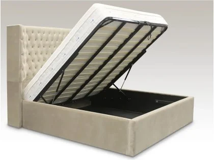 ASC Imperial 3ft Single Fabric Ottoman Bed Frame