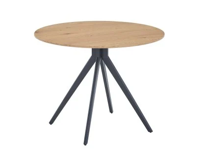 Core Aspen Round Light Oak Dining Table