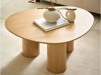 Julian Bowen Anya Light Oak Coffee Table