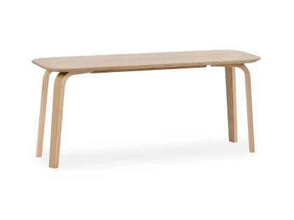 Julian Bowen Kaito 106cm Light Oak Wooden Dining Bench Julian Bowen Kaito 106cm Light Oak Wooden Dining Bench