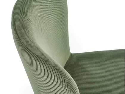 Julian Bowen Leonie Green Fabric Set of 2 Dining Chairs Julian Bowen Leonie Green Fabric Set of 2 Dining Chairs