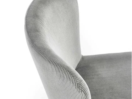 Julian Bowen Leonie Grey Fabric Set of 2 Dining Chairs Julian Bowen Leonie Grey Fabric Set of 2 Dining Chairs
