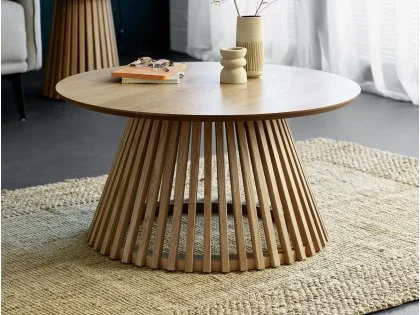 Julian Bowen Ollie Oak Wooden Coffee Table