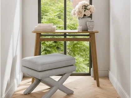 LPD Kitt Oak Wooden Console Table