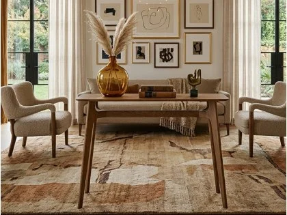 LPD Kitt Oak Wooden Console Table