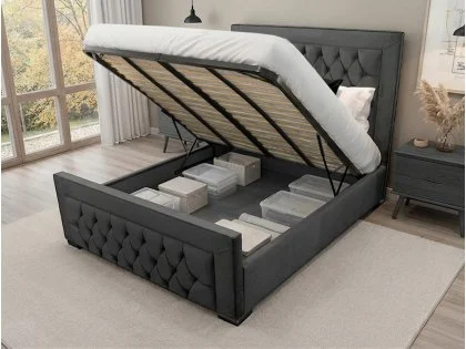 ASC Harley Fabric Ottoman Bed Frame ASC Harley Fabric Ottoman Bed Frame