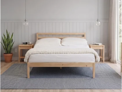 Flintshire Maxwell Oak Wooden Bed Frame Flintshire Maxwell Oak Wooden Bed Frame