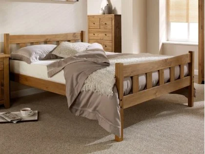 Clearance - LPD Havana Pine Wooden Bed Frame Clearance - LPD Havana Pine Wooden Bed Frame