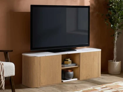 Birlea Russo Oak Large TV Unit Birlea Russo Oak Large TV Unit