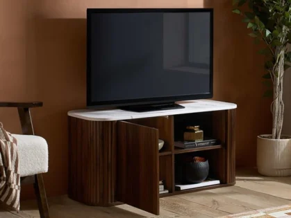 Birlea Russo Walnut Small TV Unit