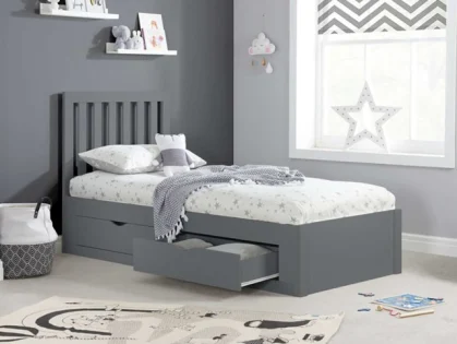 Birlea Appleby Grey Wooden 4 Drawer Storage Bed Frame Birlea Appleby Grey Wooden 4 Drawer Storage Bed Frame
