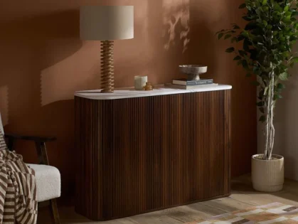Birlea Russo Walnut 2 Door Sideboard