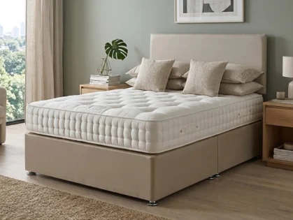 Deluxe Natural Touch Tufted Pocket 2000 Divan Bed Deluxe Natural Touch Tufted Pocket 2000 Divan Bed