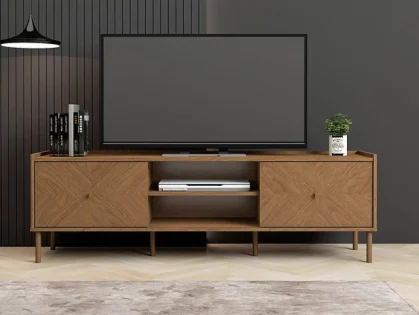 Kidsaw Agra Oak 2 Door TV Cabinet