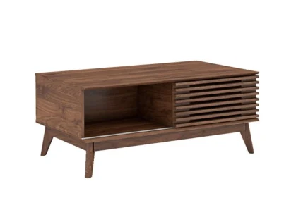 Kidsaw Beijing Walnut 1 Door Coffee Table Kidsaw Beijing Walnut 1 Door Coffee Table