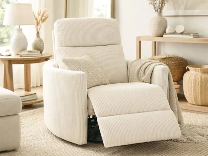 Kidsaw Hampshire Beige Fabric Power Recliner Chair Kidsaw Hampshire Beige Fabric Power Recliner Chair