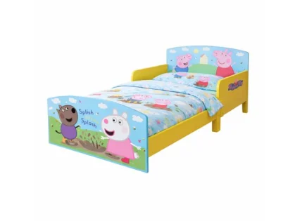Kidsaw Toddler Blue and Yellow Bed Frame Kidsaw Toddler Blue and Yellow Bed Frame