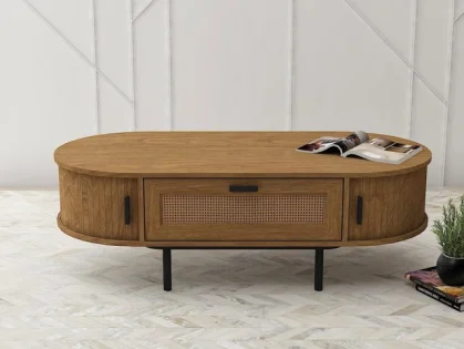 Kidsaw Yucatan Oak 2 Door Coffee Table Kidsaw Yucatan Oak 2 Door Coffee Table