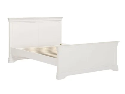 Seconique Bordeaux Ivory Wooden Bed Frame (High Footend) Seconique Bordeaux Ivory Wooden Bed Frame (High Footend)
