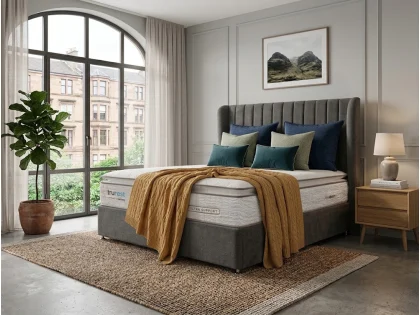 Trurest Ultra Support Pocket 1000 Pillowtop Lunar Divan Bed Trurest Ultra Support Pocket 1000 Pillowtop Lunar Divan Bed