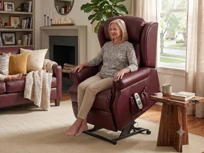 ASC Chicago Leather Riser Recliner Chair ASC Chicago Leather Riser Recliner Chair