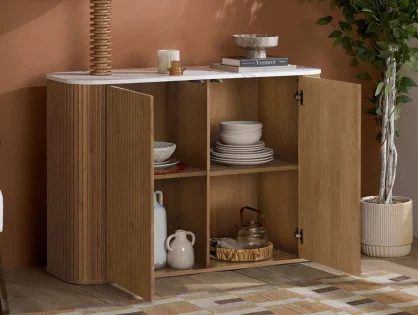 Birlea Russo Oak 2 Door Sideboard