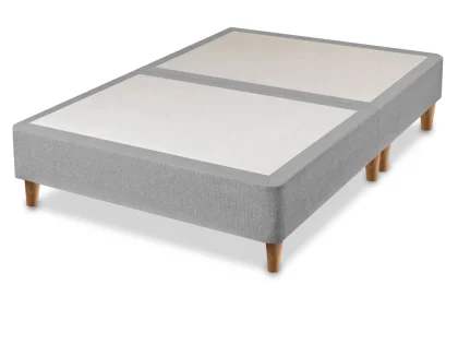 Clearance -  Sweet Dreams Artisan Plush Velvet Steel Fabric 6ft Super King Size Divan Base on Wooden Legs