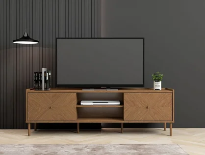 Kidsaw Agra Oak 2 Door TV Cabinet Kidsaw Agra Oak 2 Door TV Cabinet