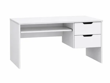 Kidsaw Swansea White 2 Drawer Desk
