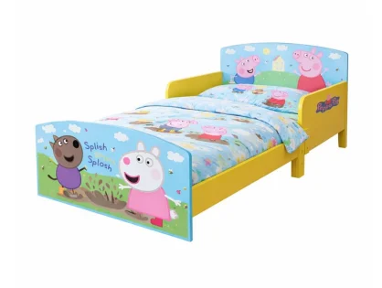 Kidsaw Toddler Blue and Yellow Bed Frame Kidsaw Toddler Blue and Yellow Bed Frame