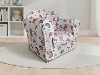 Kidsaw Peppa Pig Pink Children's Mini Chair Kidsaw Peppa Pig Pink Children's Mini Chair