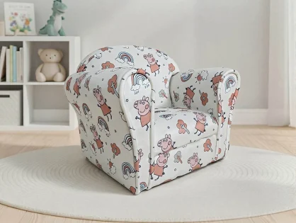 Kidsaw Peppa Pig White Children's Mini Chair Kidsaw Peppa Pig White Children's Mini Chair